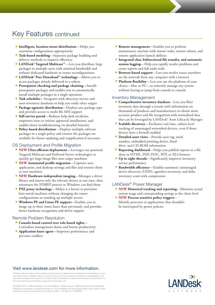 Landesk Management Suite