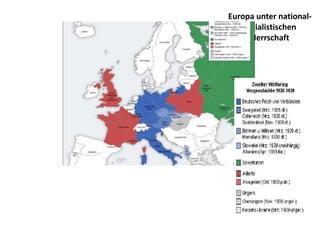 Europa unter national-
sozialistischen
Herrschaft
 