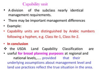 Usda Example Problem Classification System Land evaluation and land use planning (1).pdf