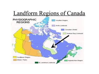 Landform Regions of Canada
 