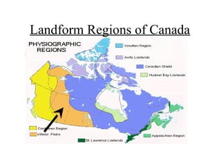 Landform Regions of Canada
 