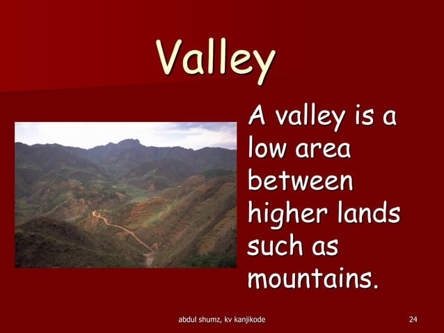 Major Landforms on Earth, Geography class 6 cbse | PPT