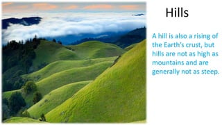 Landforms by J. Brown | PPTX