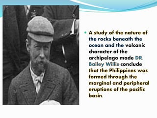 volcanic
character of the
archipelago made .
conclude
 