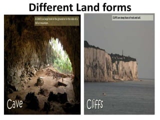 Different Land forms