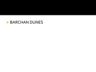  BARCHAN DUNES 
 