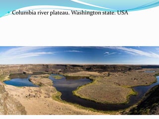  Columbia river plateau. Washington state. USA
 