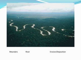 Meanders River Erosion/Deposition
 