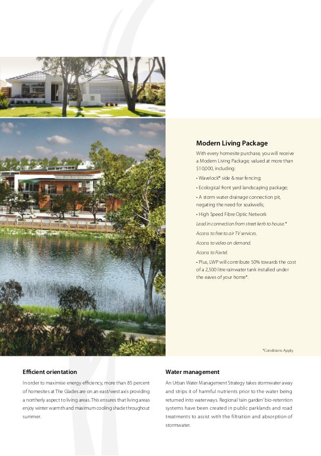 Land for Sale The Glades at Byford Overview