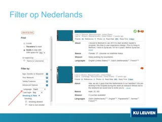 Filter op Nederlands

 