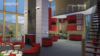 Interior 2nd Floor Walkway 
 