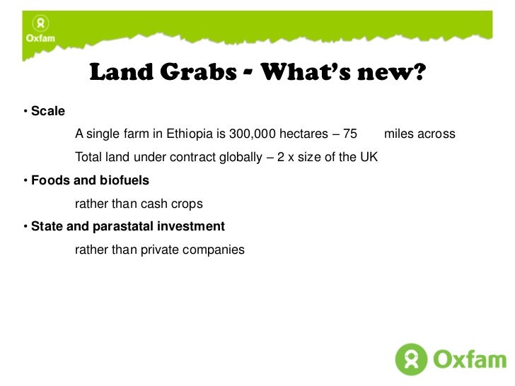Land Grabs