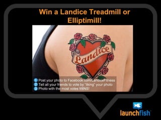 Win a Landice Treadmill or Elliptimill! 