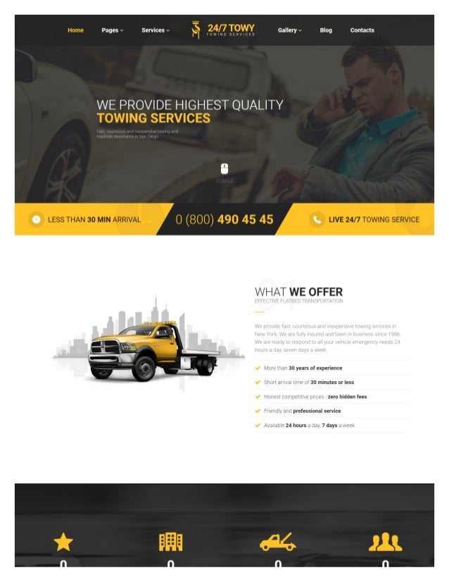 Awesome Services Business Website / Wordpress Business Landing Page Design - ⭐ON SALE⭐