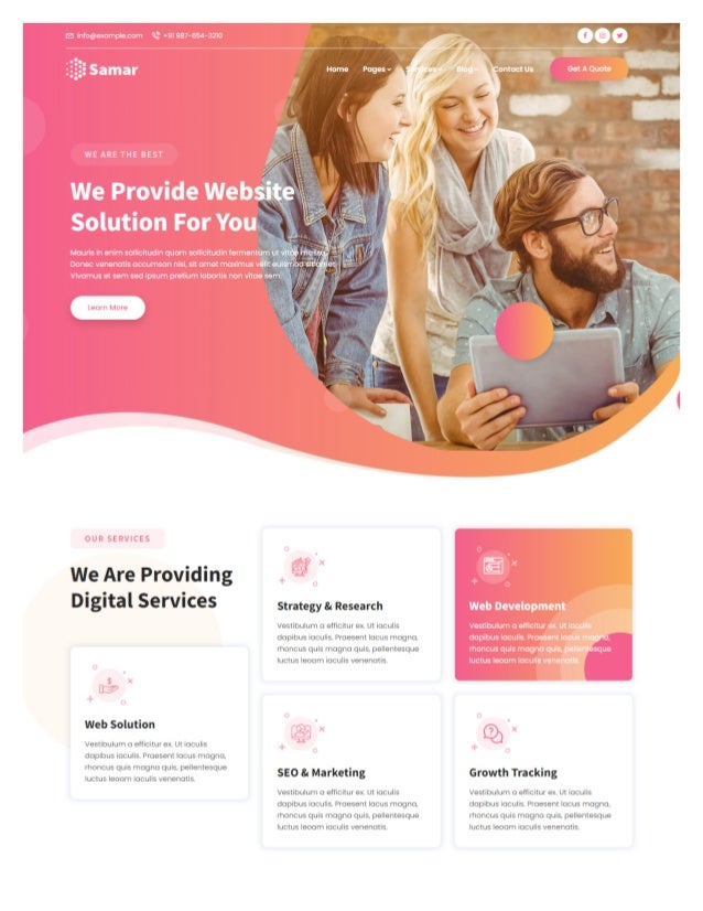 Wordpress Business Agency or Corporate Landing Page Design By Elementor Pro - ⭐⭐ON SALE⭐⭐