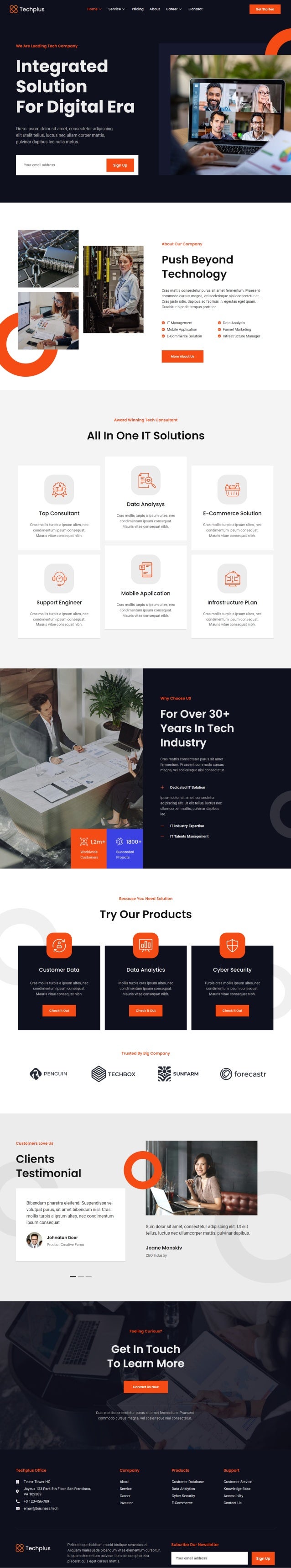 Clean & Modern Wordpress Digital Business Website Design and Creation By Elementor Pro - ⭐ON SALE⭐
