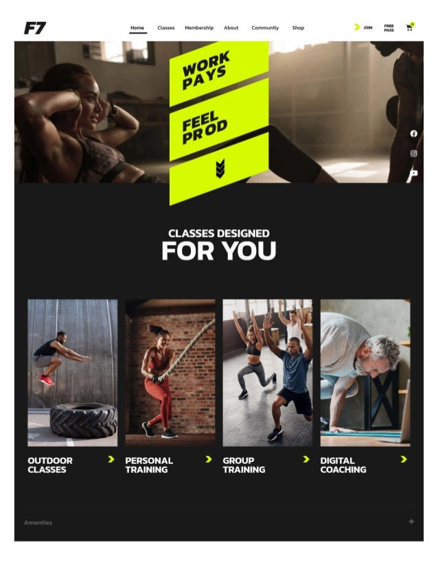 Modern Fitness or Gym Website Design and Creation By Wordpress Elementor - ⭐ON SALE⭐