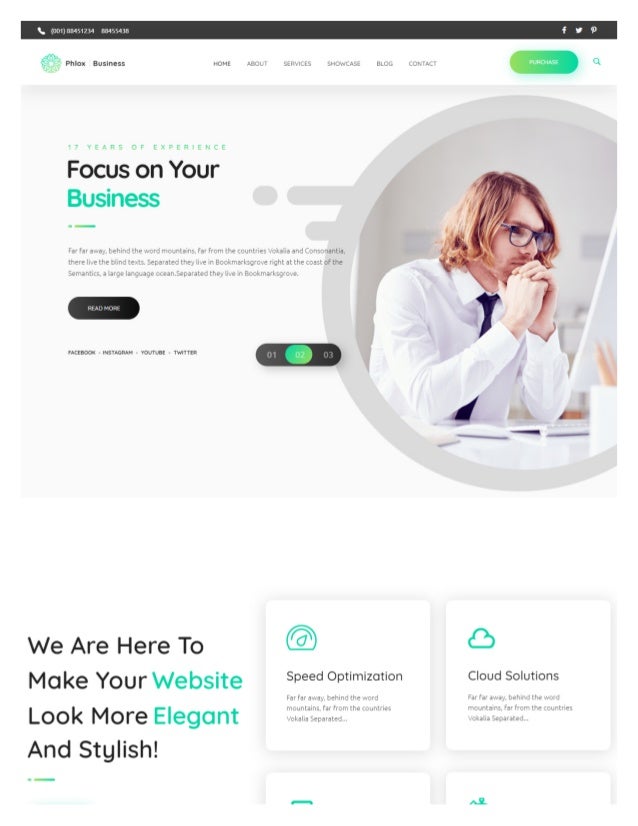 Professional and Clean WordPress Business Landing Page or Squeeze Page Design - ⭐ON SALE⭐