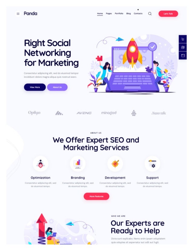 Modern Branding or Business Landing Page or Squeeze Page Design - ⭐ ON SALE⭐ 