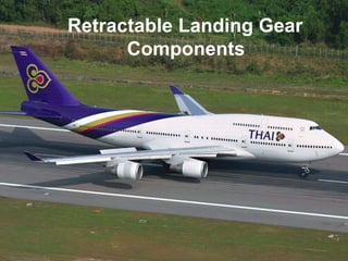 Retractable Landing Gear
Components
 