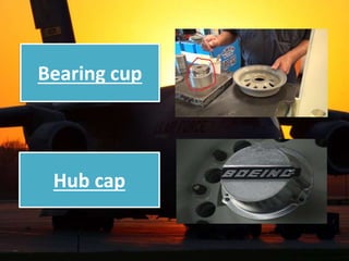 Bearing cup
Hub cap
 