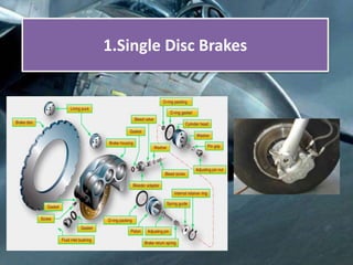 1.Single Disc Brakes
 