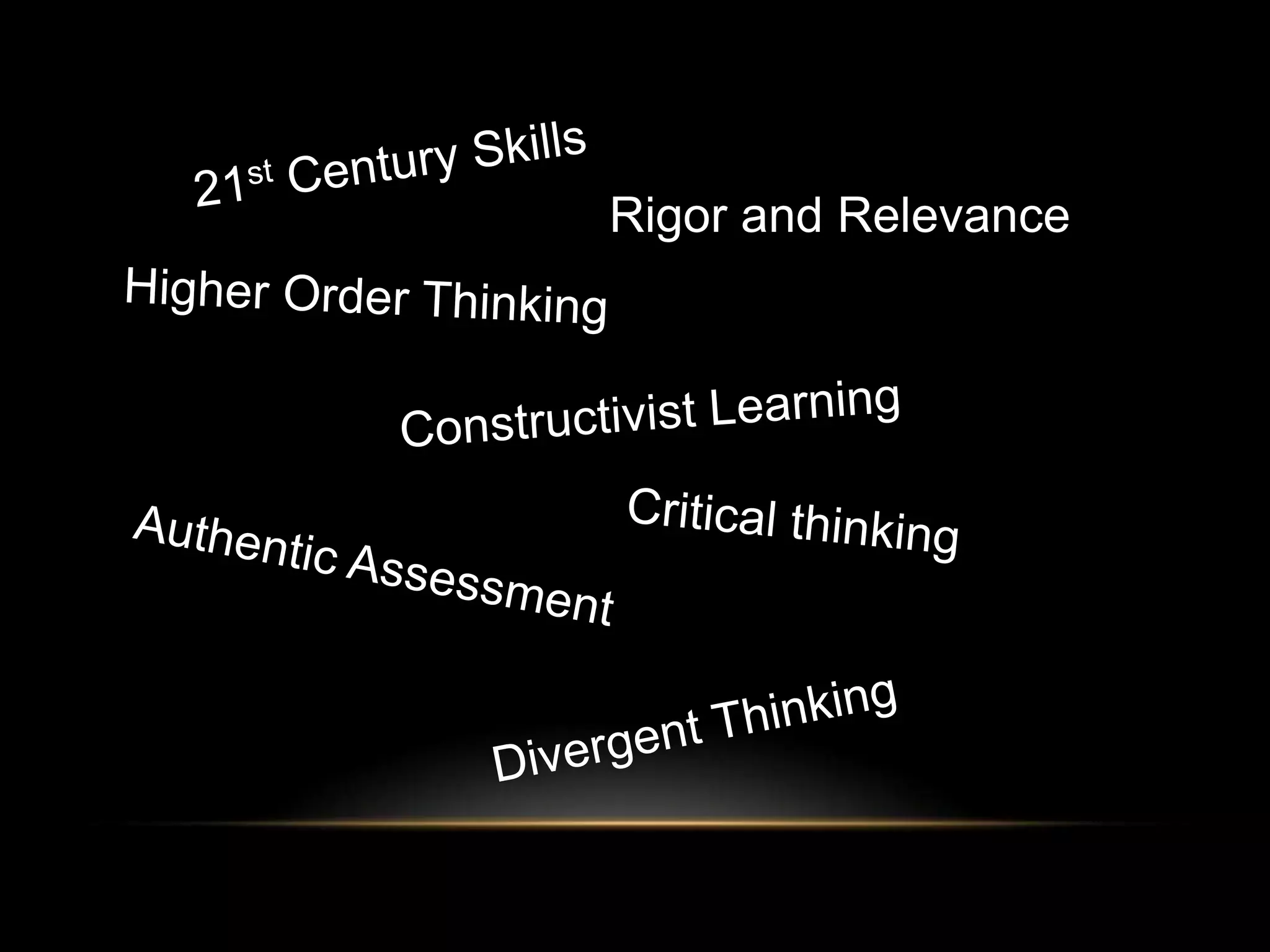Rigor and Relevance