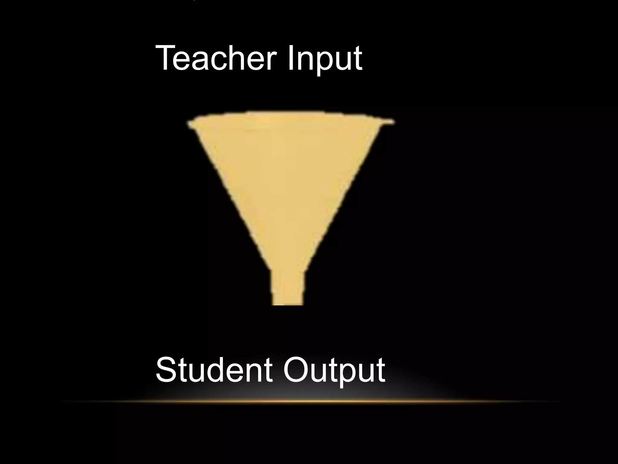 Teacher Input
Student Output