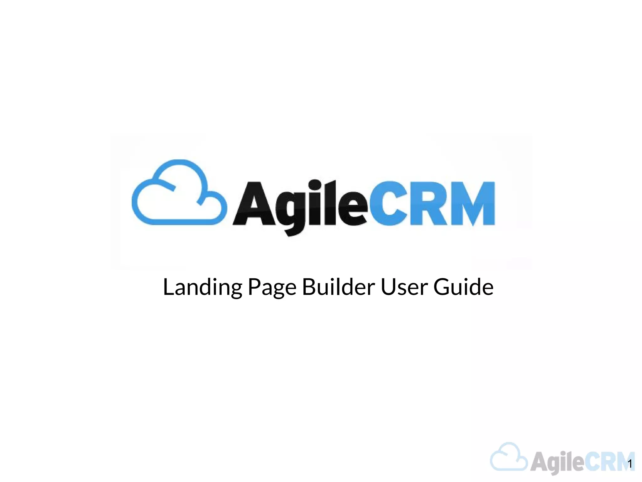 CRM with Landing Page Builder: A Powerful Combination for Lead Generation and Customer Engagement