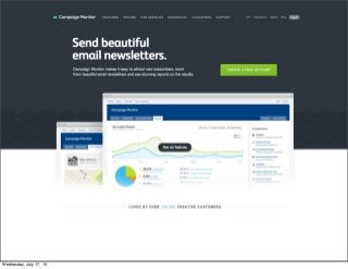 Wednesday, July 17, 13
 