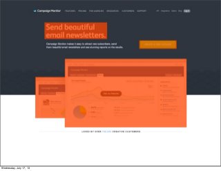 Wednesday, July 17, 13
 