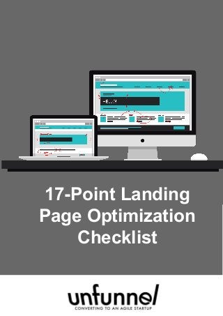17-Point Landing
Page Optimization
Checklist
 