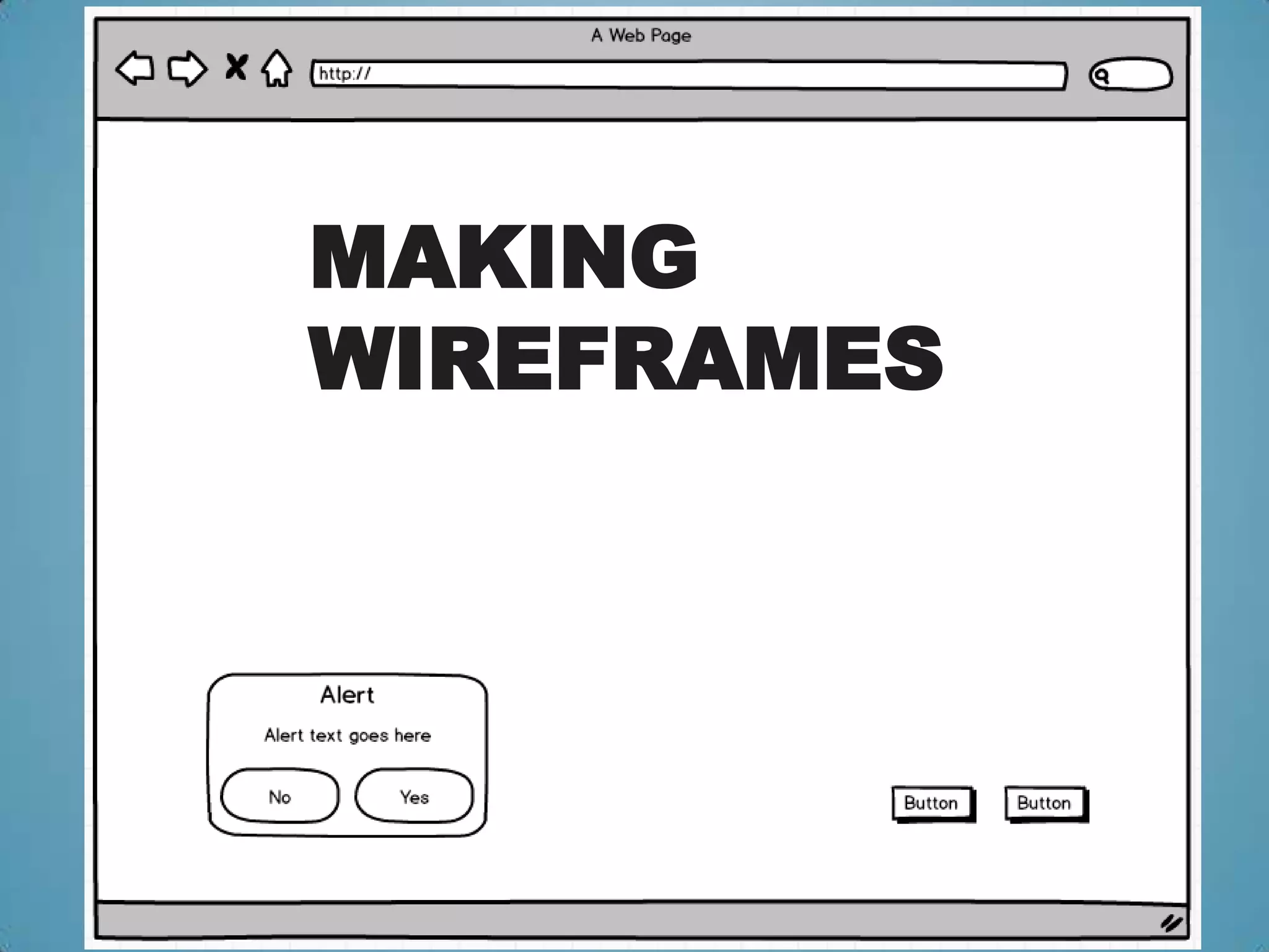 MAKING
WIREFRAMES
 