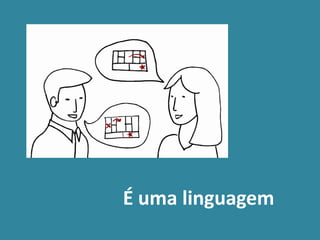 É uma linguagem
 