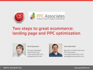 Two Facets of Great e-Commerce: PPC and Landing Page Best Practices