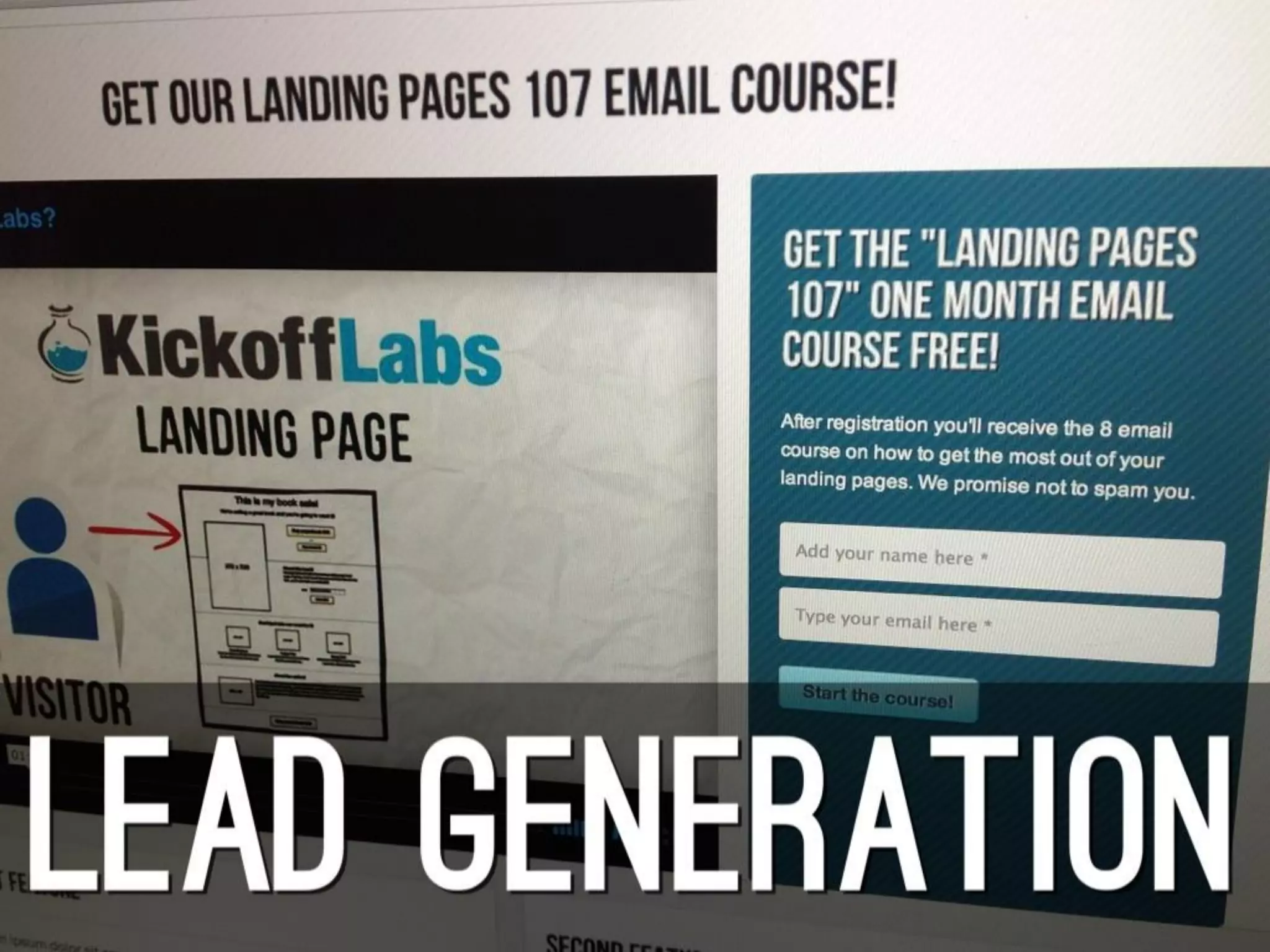 Landing Pages 107 - The Essentials - Intro Slides