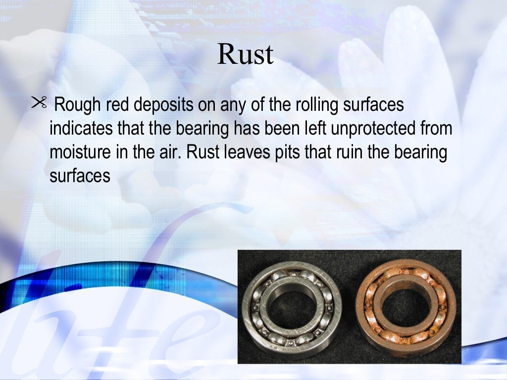 AIRCRAFT WHEEL AND BEARING DEFECT
