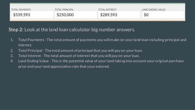 agriculture land loan calculator agriculture land loan calculator