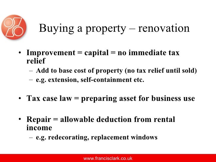 Tax Deduction Renovation Rental Property Tax Deduction Renovation Rental Property