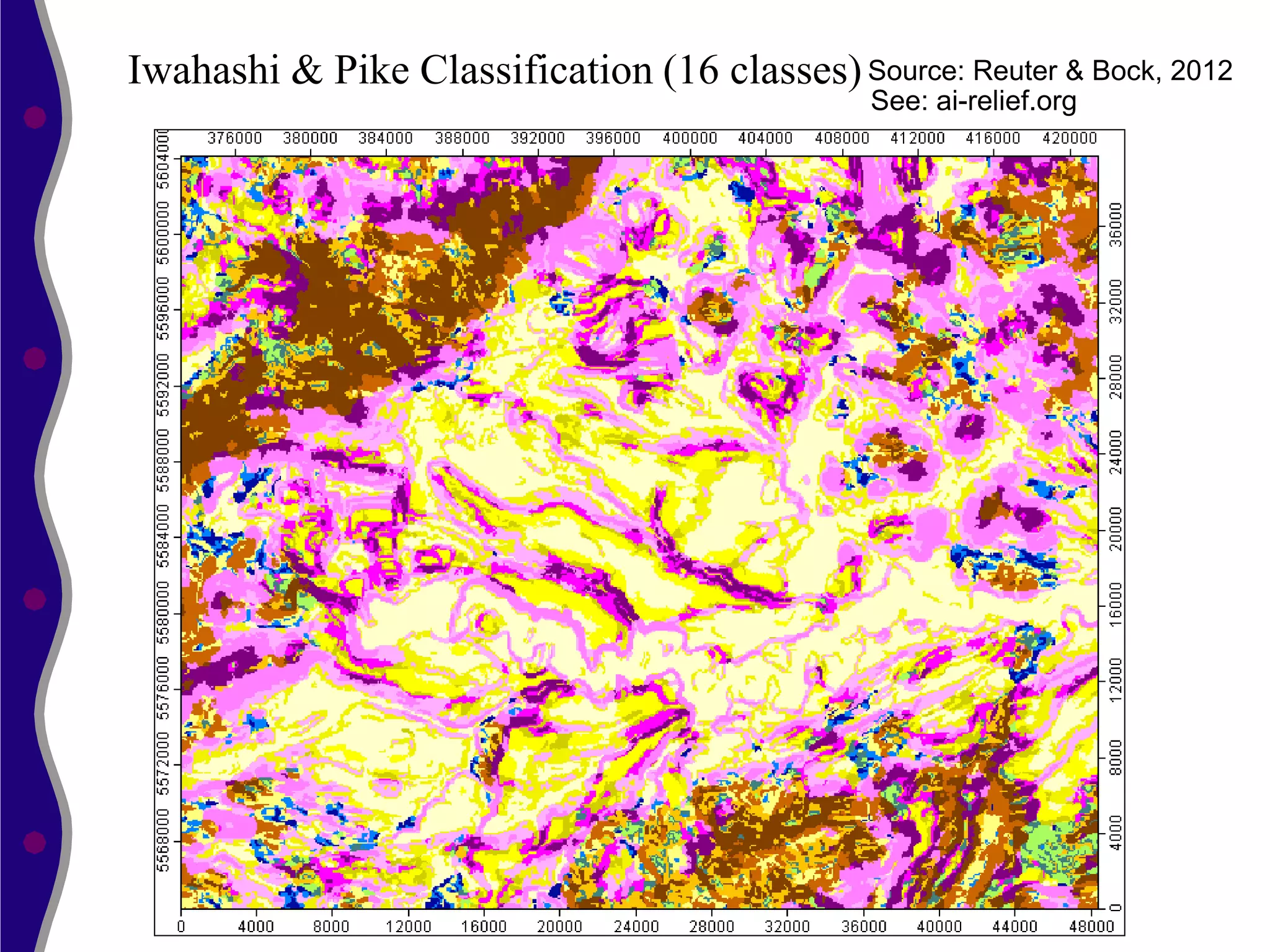 Iwahashi & Pike Classification (16 classes) Source: Reuter & Bock, 2012
                                               See: ai-relief.org
 