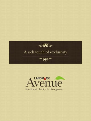 Landmark avenue floors sushant lok gurgaon 9811 822 426