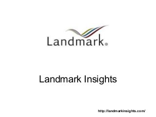 Landmark Insights
http://landmarkinsights.com/
 