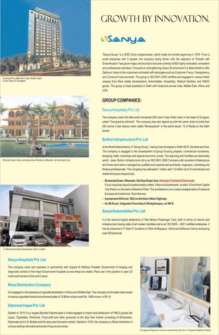 Land mark towers for web