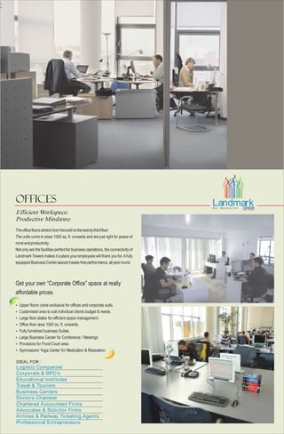 Land mark towers for web