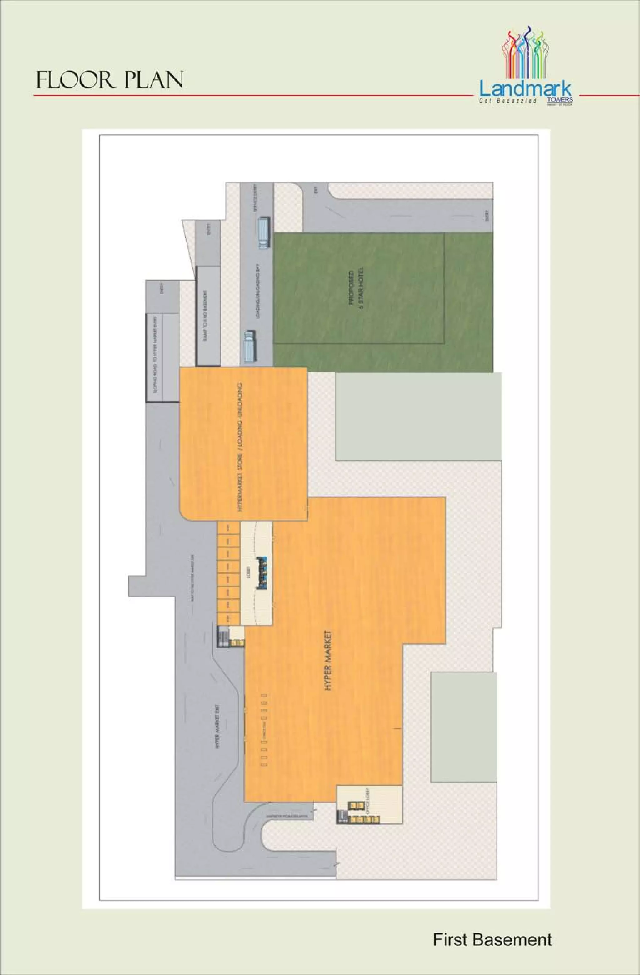 LANDMARK TOWER@9650203482 ASSURED RETURN