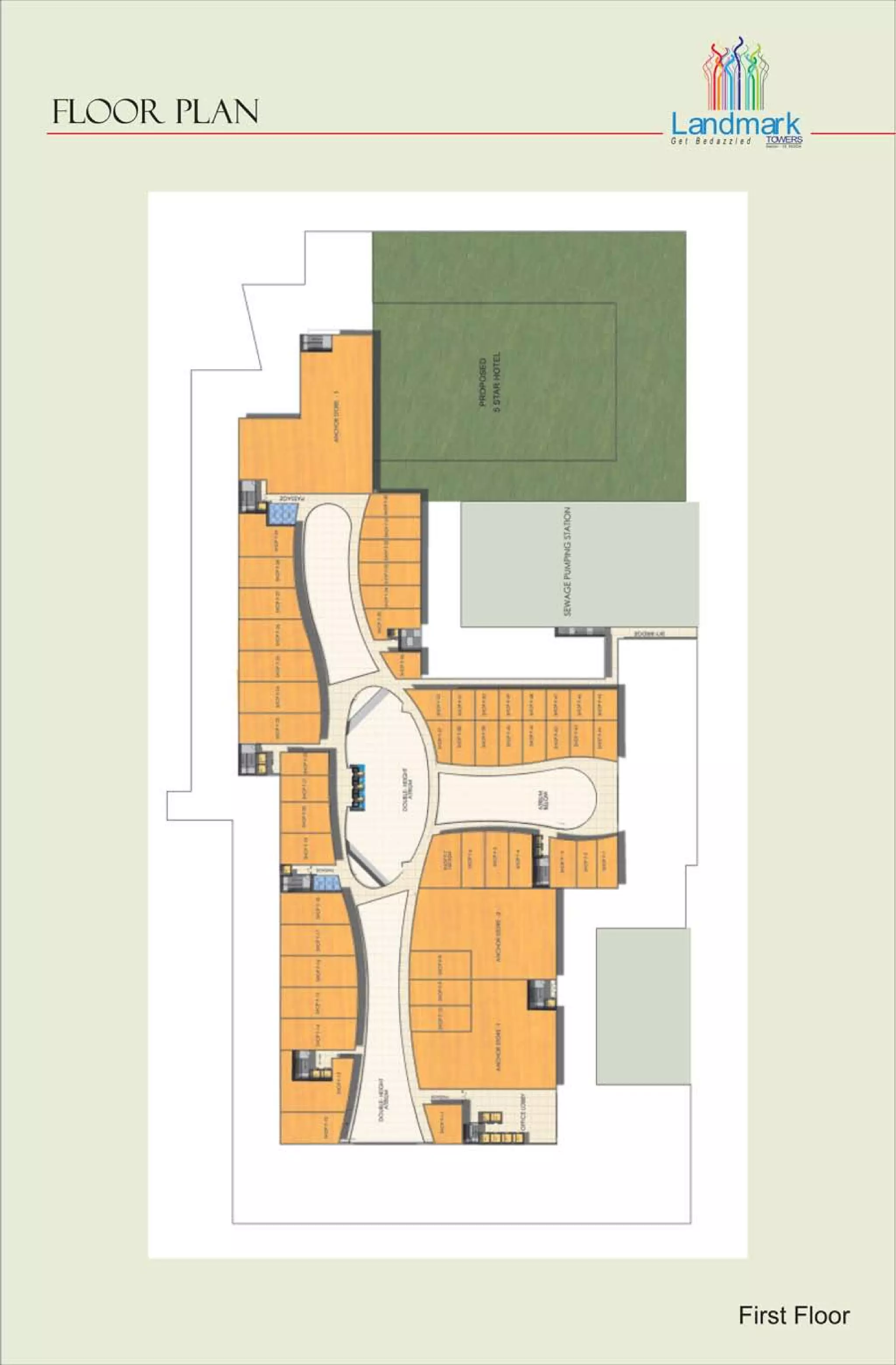 LANDMARK TOWER@9650203482 ASSURED RETURN