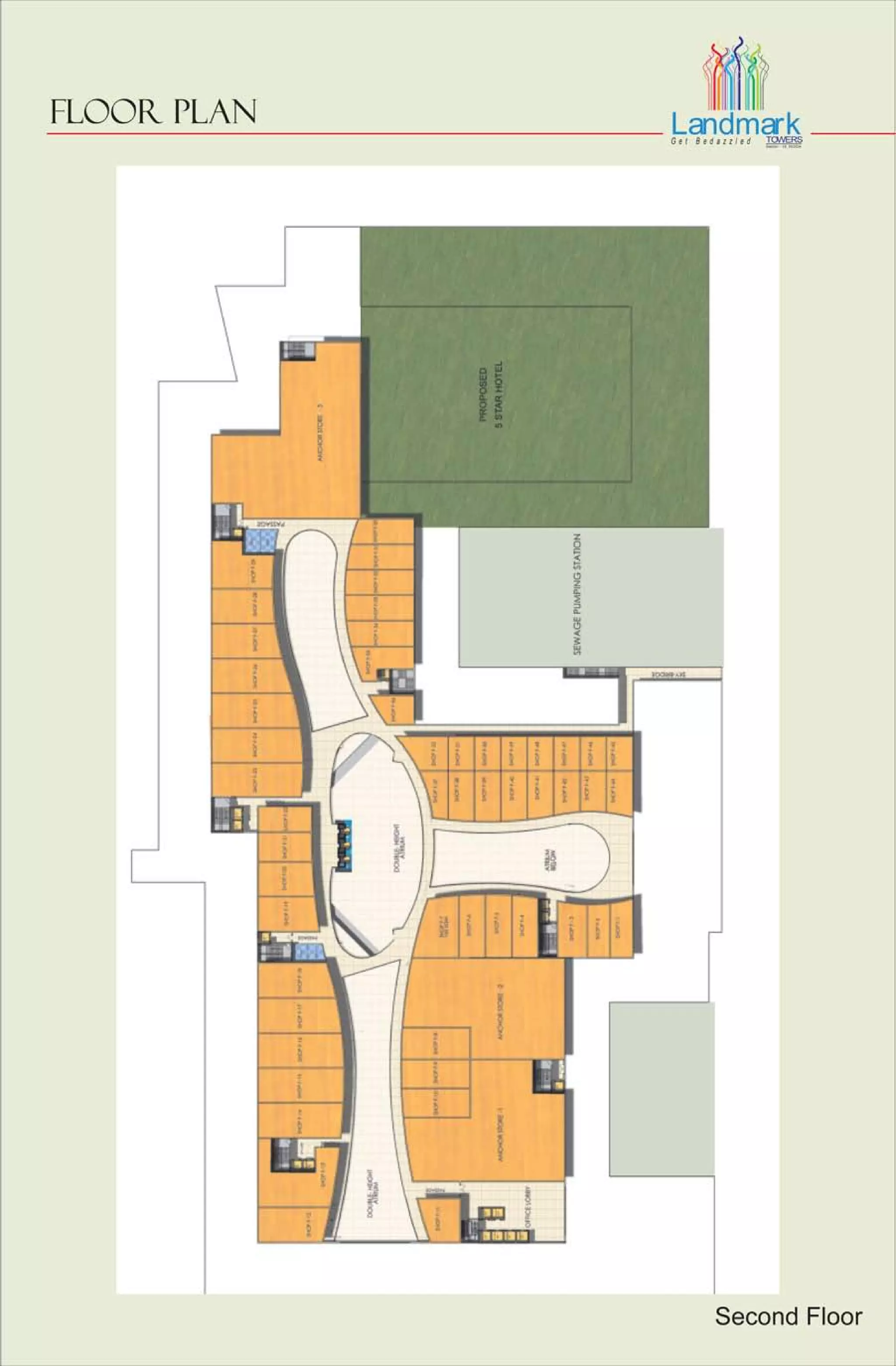 LANDMARK TOWER@9650203482 ASSURED RETURN