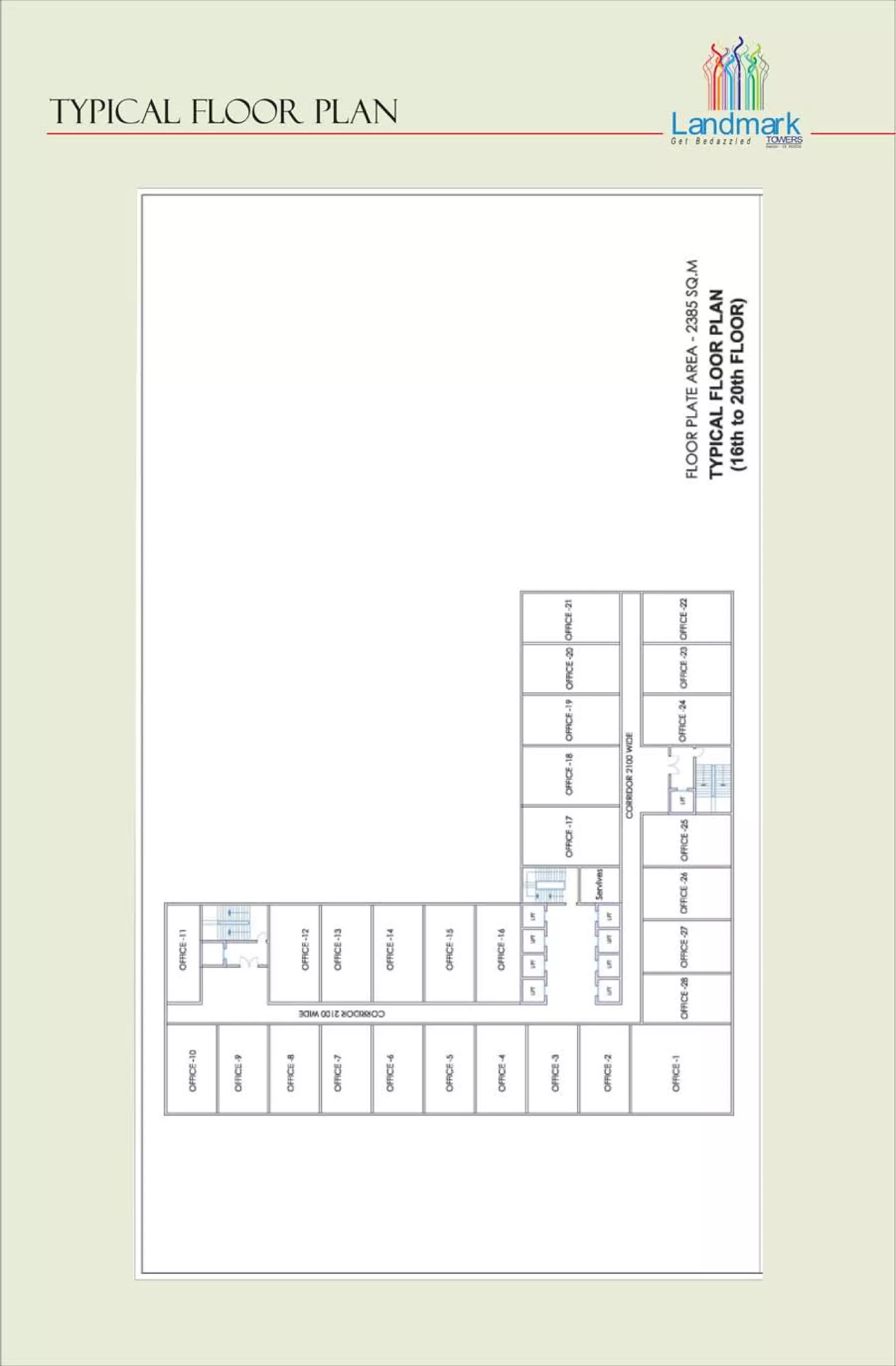 LANDMARK TOWER@9650203482 ASSURED RETURN