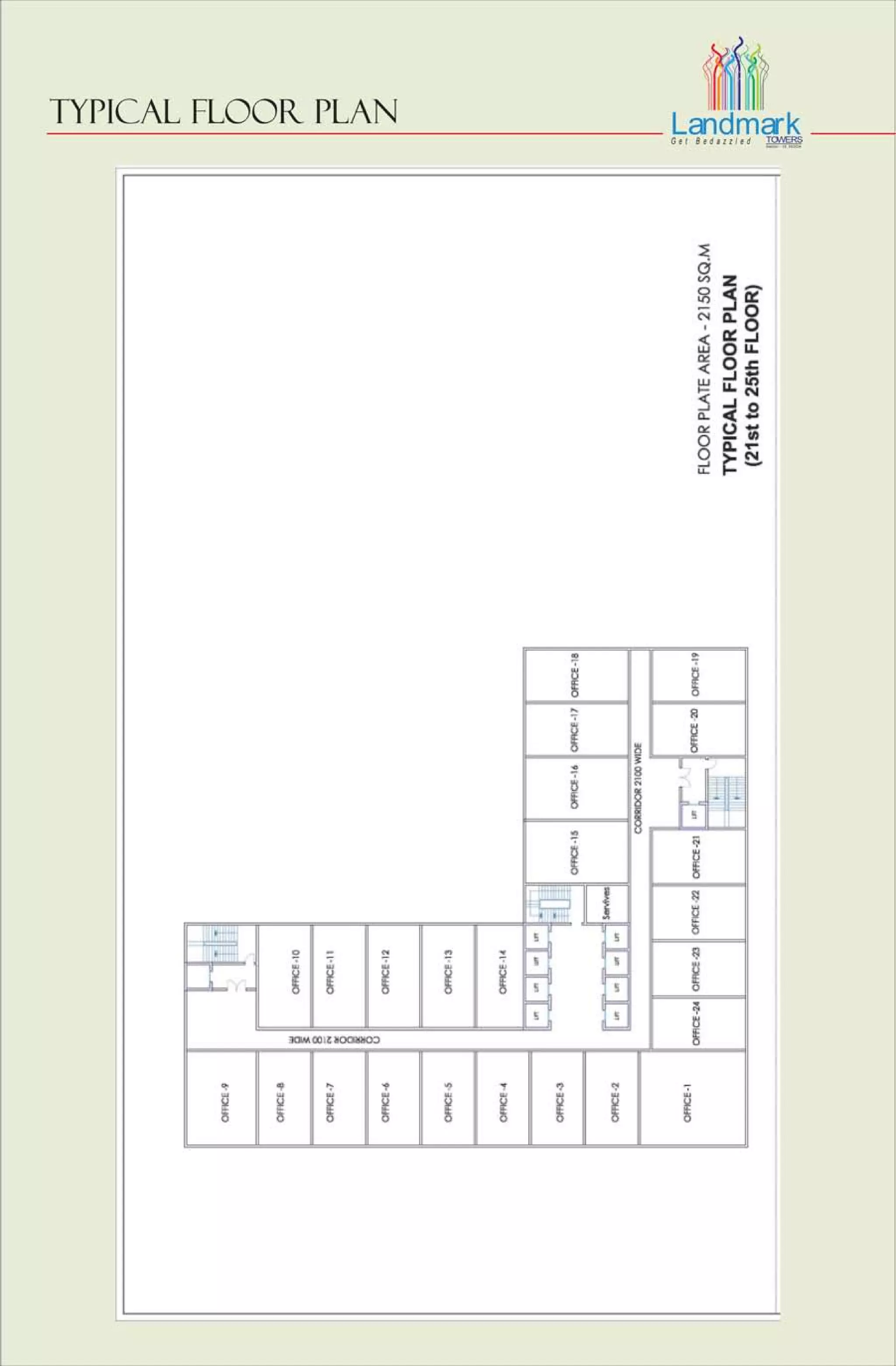 LANDMARK TOWER@9650203482 ASSURED RETURN