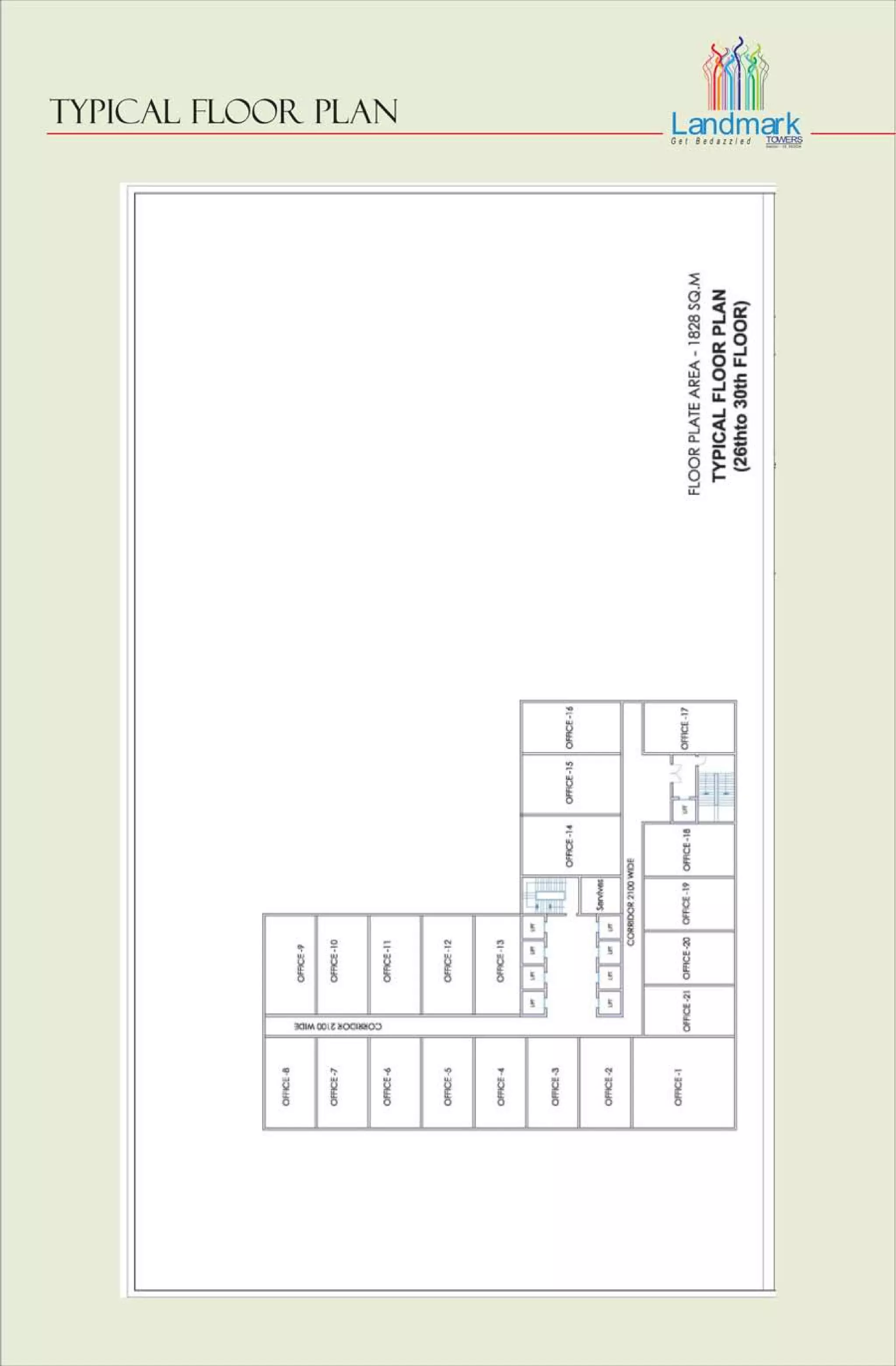 LANDMARK TOWER@9650203482 ASSURED RETURN